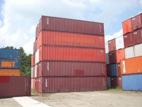 40 ft steel cargo shipping storage container Miami Florida containers