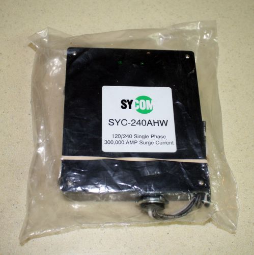 Sycom SYC-240AHW secondary surge protector, new in package