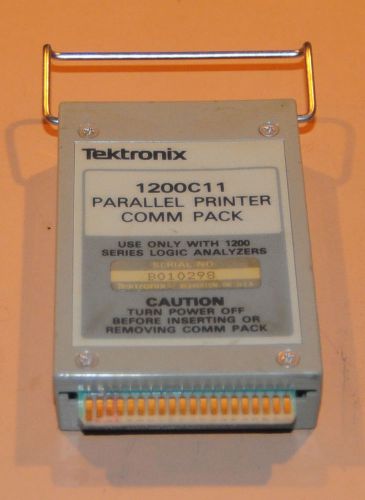 Tektronix 1200C11 RS232C Parallel Printer Com Pack for 1240/1241 Logic Analyzer