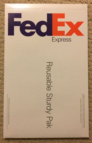 (10) Fedex Reusable Sturdy Pak Shipping Package Storage Envelope New