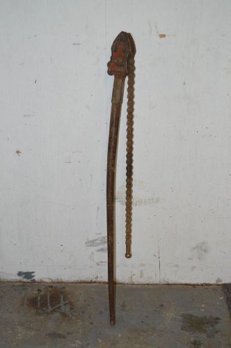 Antique pipe wrench 1897 jh williams vulcan free shipping for sale