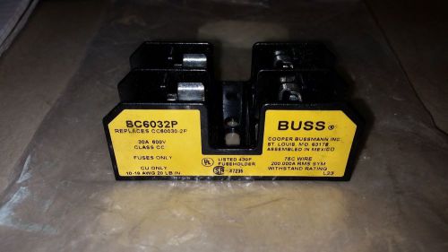Buss BC6032P Fuse Holder 30A 600V Bussman NNB