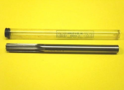 Nos! lavallee &amp; ide .5800&#034; hss chucking reamer, straight shank, #533 for sale