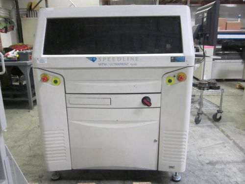 Speedline mpm up1500 screen printer for sale