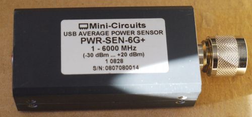 Minicircuits PWR-SEN-6G+ USB RF PC-based RF power meter
