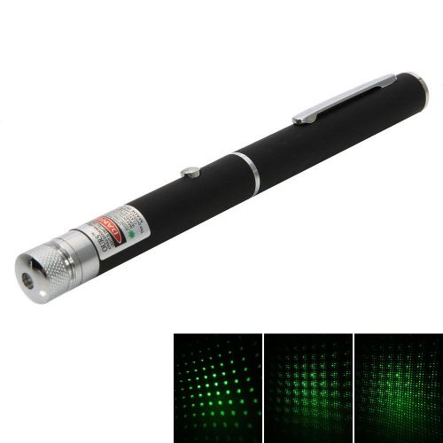 New Green Laser Pointer Pen Powerful 1mW 523nm Lazer Beam Night Light
