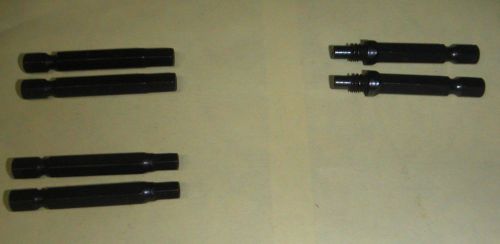 Lot of 10 Kilews insert bits choose 5mm, 6mm, or 1/4-20 threaded  steel