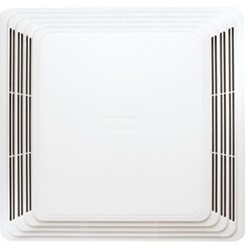 Broan S97011308 Spring Mounted Bathroom Fan Cover/Grille Assembly, White