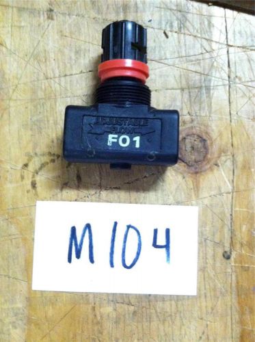 Aro thermoplastic flow control air valve f01 our item no. m104 for sale
