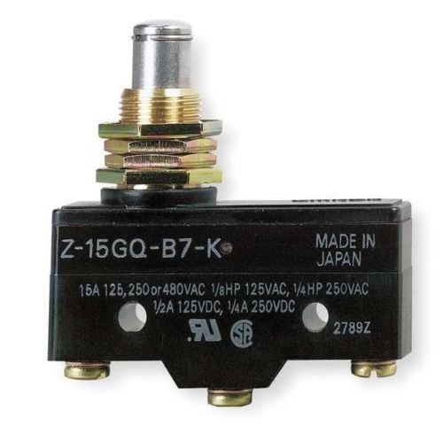 Set of 2 omron snap switch, 15a, spdt,  (brand new) z-15gq-b7-k for sale