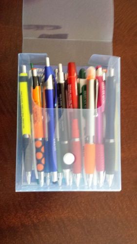 Assorted pens