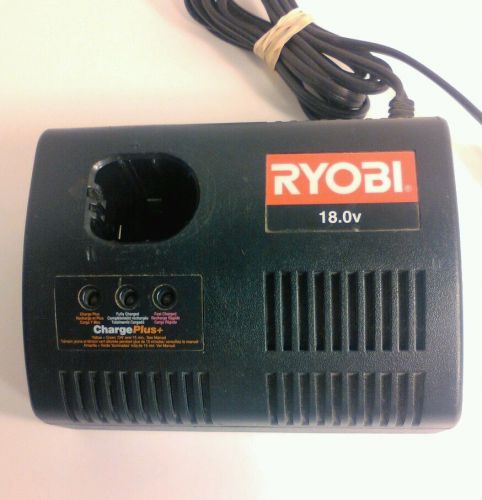 Ryobi 18.0V Tool Battery Charge Plus+ Charger Station Cradle Base Dock Tested
