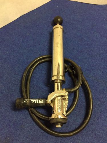 Banner chrome Beer Keg Pump Tap with hose &amp; spout