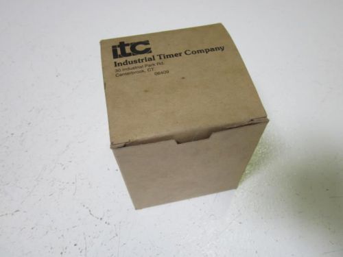 ITC CFS-5M INDUSTRIAL TIMER 0-5 MINUTES 120V *NEW IN A BOX*
