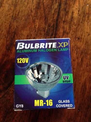 Box of 10 New Bulbrite XP aluminum halogen lamp 120 V MR-16 GY8