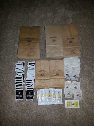 Watkins Products Bags and Samples for Watkins Consultants! Over 400 Bags! New!