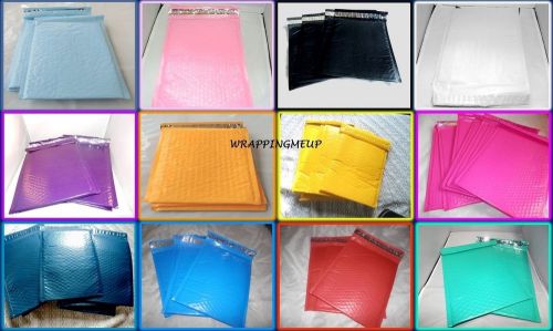 100 NEW -8.5x12 Bubble Mailers, Any Color Option, Padded Shipping #2 Envelopes
