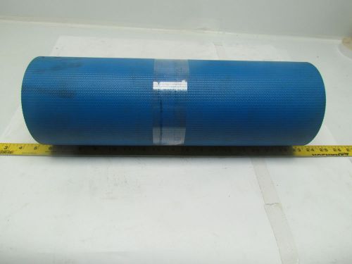 2-Ply Blue Rubber Endless Seamless Conveyor Belt 17&#034; Wide 21&#039; Length