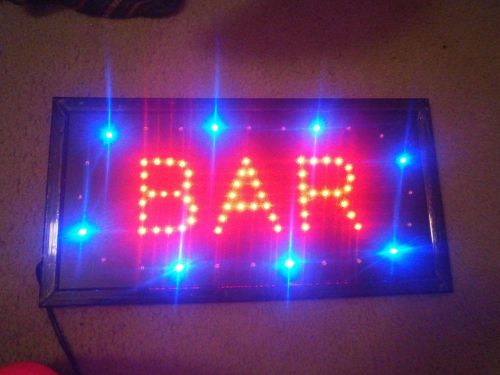 Electric Animated LED Bar Sign