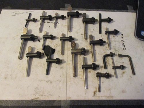 Lot 2 jacobs and others drill chuck keys machinist toolmakers id.27