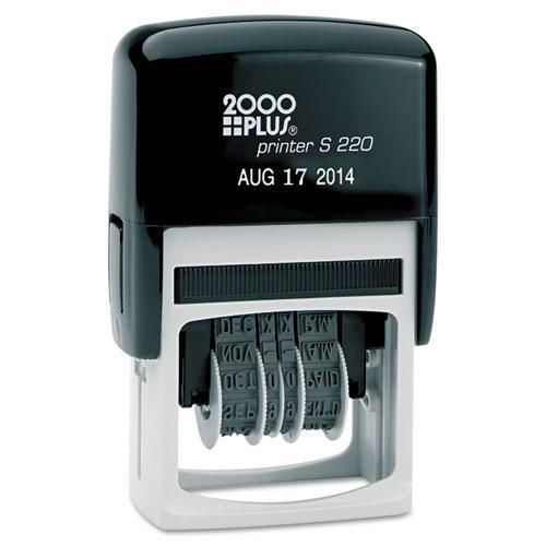 NEW COSCO 010129 2000 PLUS Economy Dater, Self-Inking, Black