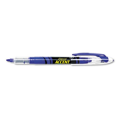 Accent liquid pen style highlighter, chisel tip, fluorescent purple, dozen for sale