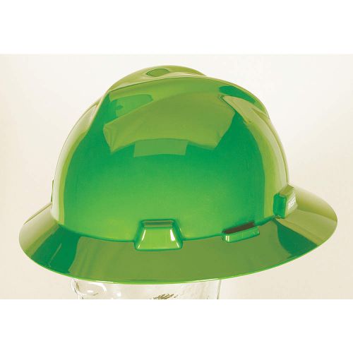 Hard hat, full brim, lime green 815570 for sale