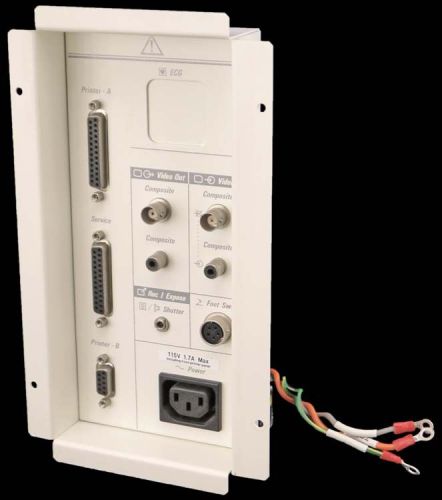 Generic Medical Ultrasound Video Printer Network Connection Port Panel Module