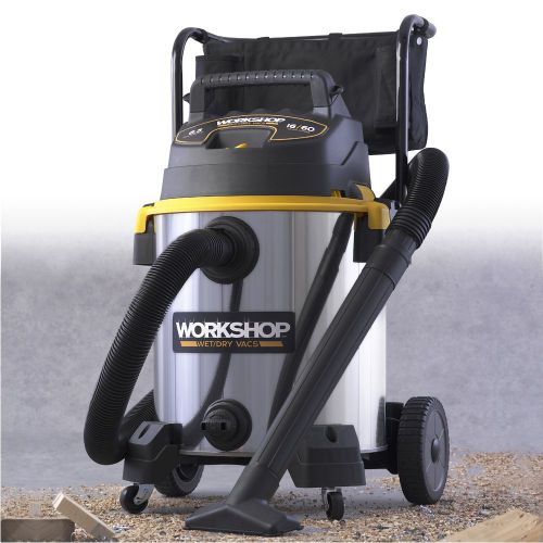 Workshop ws1600ss stainless steel cart vac for sale