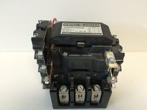 GENERAL ELECTRIC 8000 SER. MOTOR CONTROL STARTER CONTACTOR CR306D000AAVA SIZE2