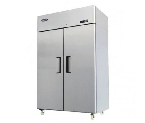 Atosa t-series 2 door stainless steel 51.7&#034; top mount freezer nsf mbf8002 for sale