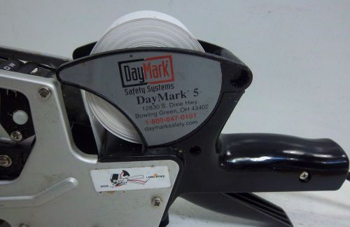 Daymark dm5 3 line marker date coder label gun for sale