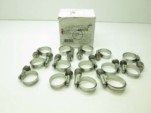 New ideal 45157 flex-gear hd 45 series stainless 1-1 3/4in hose clamp d402901 for sale