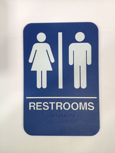DON-JO MFG INC. Restroom Sign