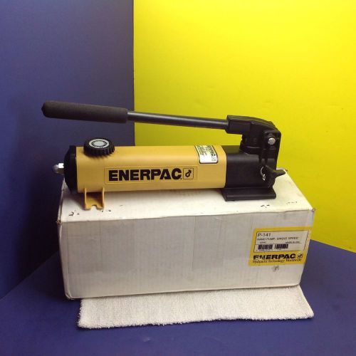 ENERPAC P141 Hand Pump, 1 Speed, 10, 000 psi, 20 cu in