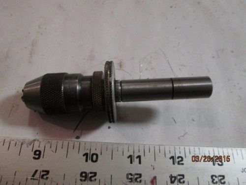 MACHINIST LATHE MILL Micro Albrecht Drill Chuck with Sensitive Feed 0 - 1/8&#034;