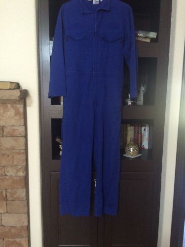 Workrite royal blue coveralls. flame/fire resistant. 44r for sale