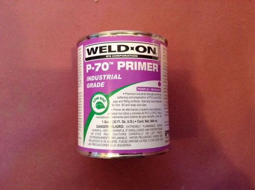 WELD-ON IPS P-70 PVC PRIMER 1QT PURPLE 10223
