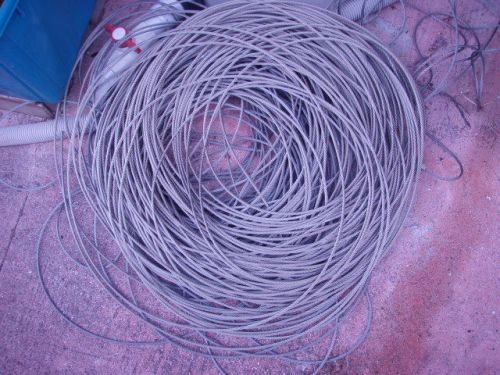 800 + feet of stainless steel winch cable for sale