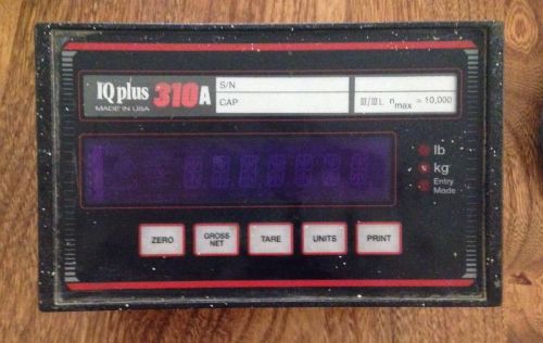 Rice Lake IQ+310A-GA Digital Weigh Indicator Reader.  USED