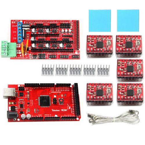 Geeetech reprap ramps1.4 with pololu stepper driver a4988 for arduino mega2560 for sale