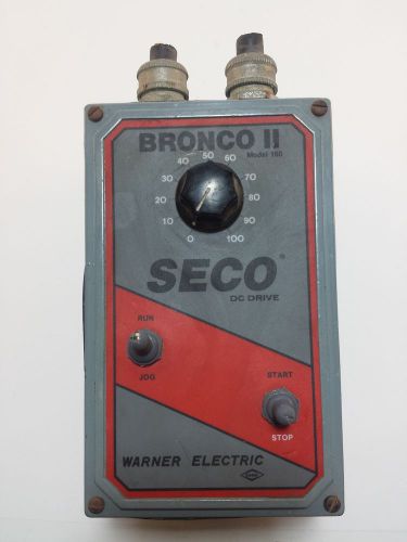 Bronco II Seco DC Drive Model 160