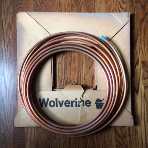 50&#039; of 1/2&#034; Refrigeration Copper Tubing