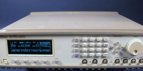 Keysight/Agilent 81130A/ (2) 81131A Dual Channel 400 MHz Pulse Pattern Generator