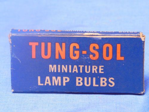 6 NOS Tung-Sol PR6 Miniature Lamps/Bulbs in original box