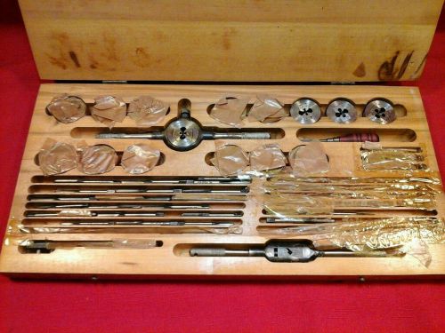 Vintage Greenfield Screw Plate Little Giant Tap &amp; Die Set USA NICE!!!