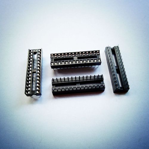 20pcs DIP-28 28 PIN 28PIN DIP IC Sockets Adaptor Solder Type Narrow