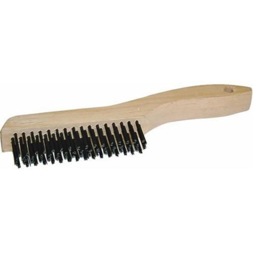 Wire Brush Wood Handle, 4&#034; X 16&#034; MINTCRAFT Brushes and Brooms TGE-SWB416