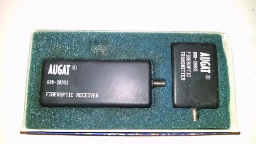 AUGAT Fiberoptic Transmitter 698-208G1 &amp; Receiver 698-207G1