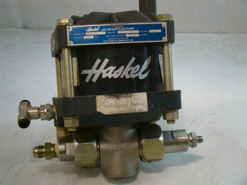 Haskel Pump 60 to 1 150psi air 9800psi liquid 602-283 AW-60